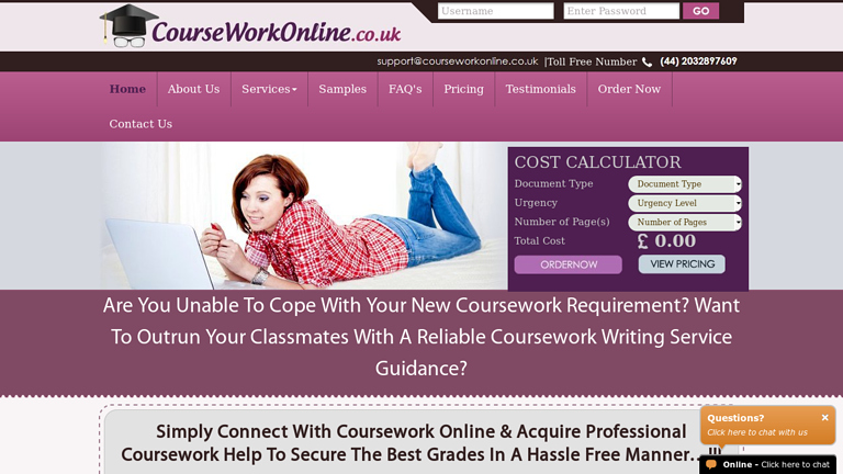 CourseworkOnline.co.uk review CourseworkOnline.co.uk review